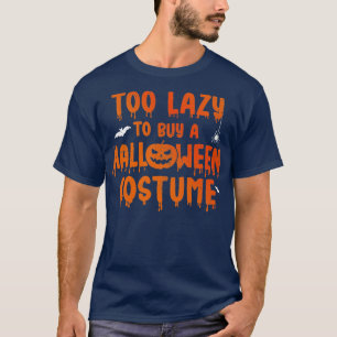 Camiseta Engraçado muito preguiçoso para comprar de uma fes