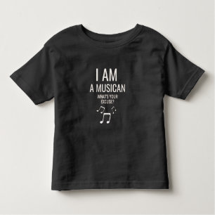 Camiseta Engraçado Músico Cita Música Nota Humor