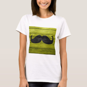 Camiseta Engraçado Mustache Vintage #10