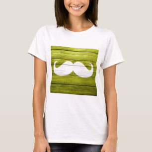 Camiseta Engraçado Mustache Vintage #11