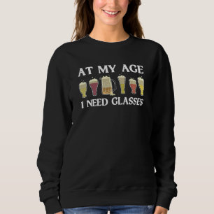 Camiseta Engraçado Na Minha Idade Preciso De Óculos Legal D