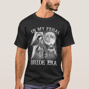 Camiseta Engraçado Na Minha Noiva Feral Era 3, Moon Howling
