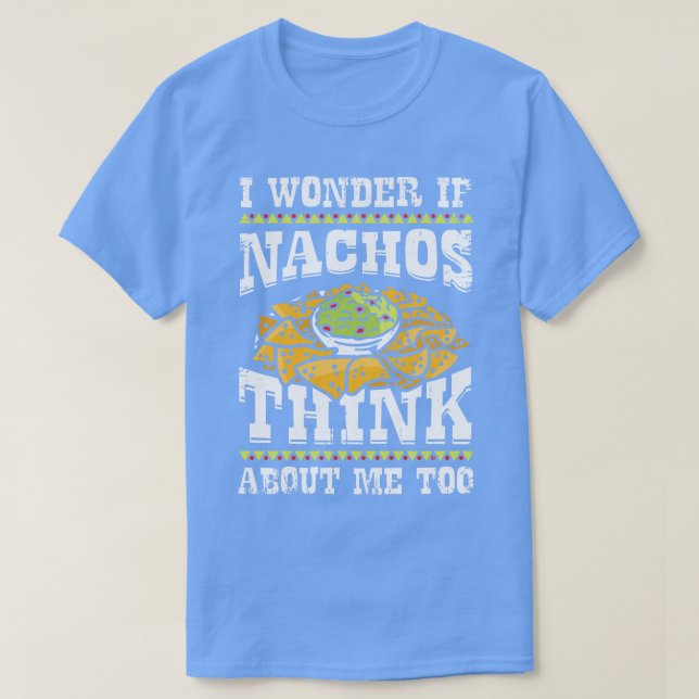 Camiseta Engraçado Nacho Lover Gift (Frente do Design)