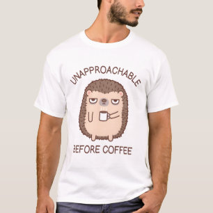 Camiseta Engraçado Não Acessível Antes Do Porco Do Porco Do