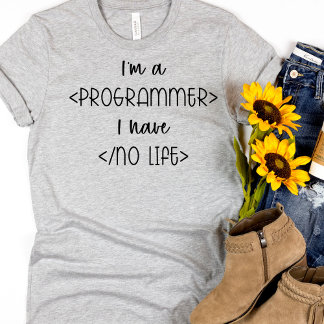 Camiseta Engraçado Não Há Codificador De Computador Coder C