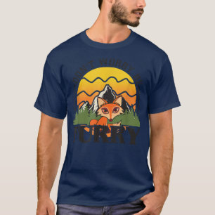 Camiseta Engraçado Não Se Preocupe De Ser Furtado, Bonito P