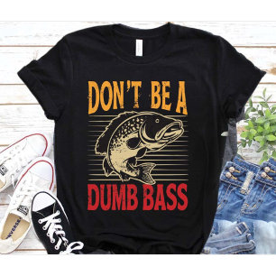 Camiseta Engraçado Não Seja Um Pai Pescador De Robalo Idiot