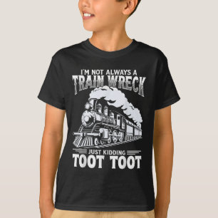 Camiseta Engraçado Não Sou Sempre Um Caco De Comboio Só Bri