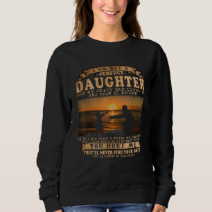 Camiseta Engraçado Não Sou Uma Filha Perfeita Mas Minha Pai