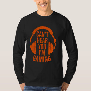Camiseta Engraçado Não Te Ouvir Jogo Legal Para Homens Mulh