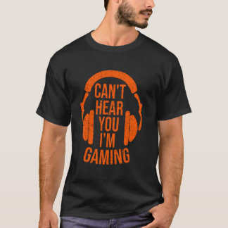 Camiseta Engraçado Não Te Ouvir Jogo Legal Para Homens Mulh