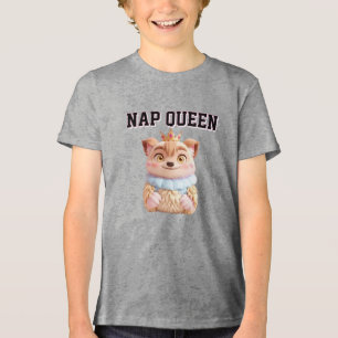 Camiseta Engraçado "Nap Queen", Design