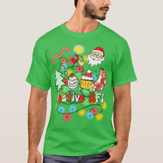 Camiseta Engraçado Natal Af