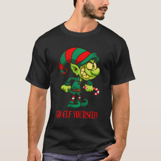 Camiseta Engraçado Natal Ir Para O Próprio Homem Mulheres A