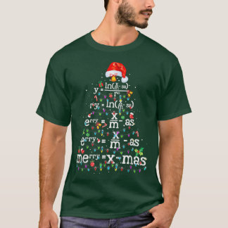 Camiseta Engraçado Natal Xmas Clothing Mathing Tree de Nata