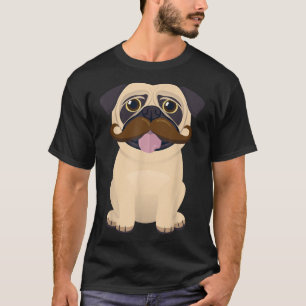 Camiseta Engraçado Natal Xmas Pug Cachorro Cachorro Cachorr