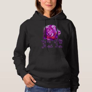 Camiseta Engraçado Nerdy Estamos todos loucos aqui Cheshire