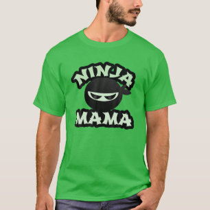 Camiseta Engraçado NINJA MAMA Multitarefa WAHM Baby New M