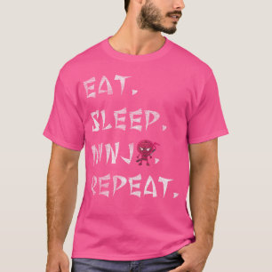 Camiseta Engraçado Ninja Tee Martie Artes Marciais Samurai