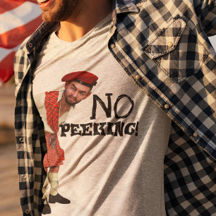 Camiseta Engraçado 'NO Pequim!' Escoceses Maternos