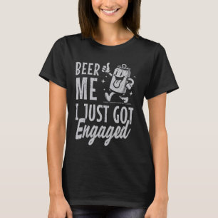Camiseta Engraçado Noivado Noiva Estar Me Bebendo Eu Acabo