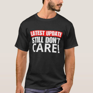 Camiseta Engraçado Notícias que não me importo com humor sa