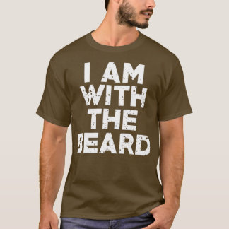 Camiseta Engraçado Novelty Humor Eu estou com a barba