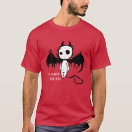 Camiseta Engraçado Novidade Engraçado PULOU O DIABO