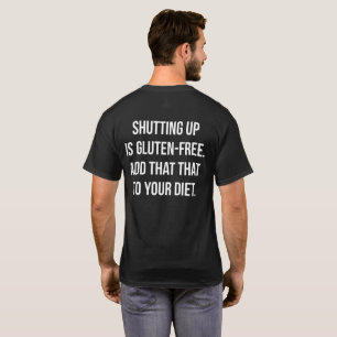 Camiseta Engraçado Novidade Humor - Desligar Está Livre