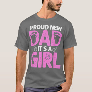 Camiseta Engraçado Novo papai Orgulhoso Presente para os Ho