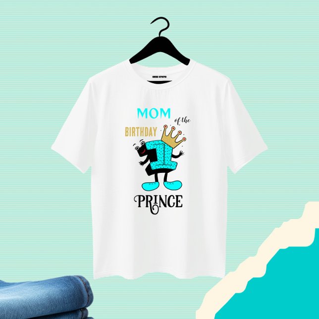 Camiseta Engraçado número um com coroa (Criador carregado)