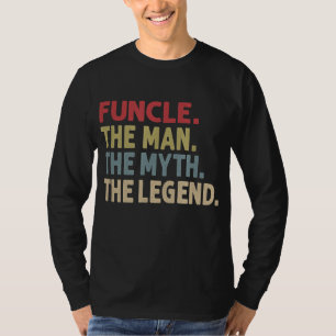 Camiseta Engraçado o homem o mito a lenda