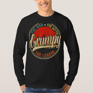 Camiseta Engraçado O Homem O Mito O Dia de os pais Da Lenda