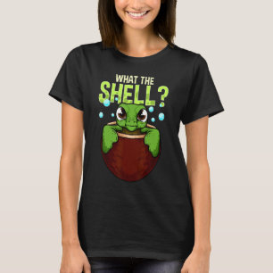 Camiseta Engraçado O Que A Tartaruga Da Shell Lança Anim Ad