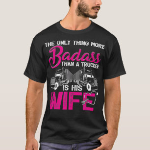 Camiseta Engraçado O Único Mal Que Um Caminhoneiro É O Seu