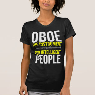 Camiseta Engraçado Oboe Player Inteligente Humor Musical