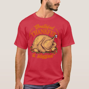 Camiseta Engraçado obrigadoDando à Turquia3