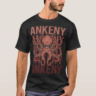 Camiseta Engraçado Octopus Ankeny