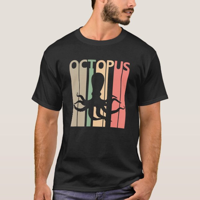 Camiseta Engraçado Octopus Costume (Frente)