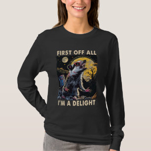 Camiseta Engraçado Oculto, antes de mais nada, sou uma vadi