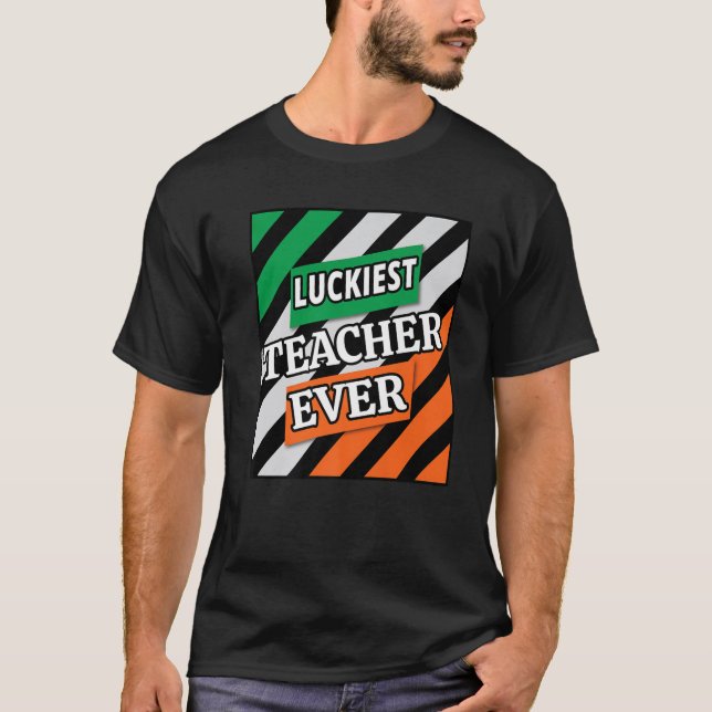 Camiseta Engraçado Oferece Dia de São Patrício Mais Feliz P (Frente)