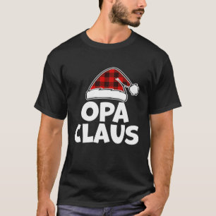 Camiseta Engraçado Opa Claus Papais noeis de Pijama de Nata