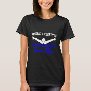 Camiseta Engraçado Orgulhoso Nado Livre Mãe apoio amor escu