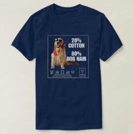 Camiseta Engraçado Ouro de etiquetas reprodutor Cachorro