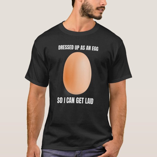 Camiseta Engraçado Ovo Ser Lançado Sarcástico Simples Hallo (Frente)