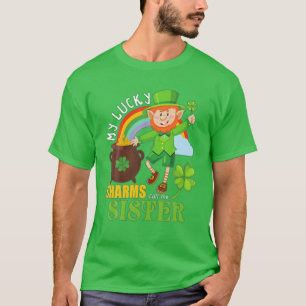 Camiseta Engraçado Paddy Day St Patricks Sortudos Charme Me