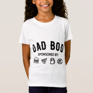 Camiseta Engraçado Padre Pai Bod patrocinado por Burgers Pi