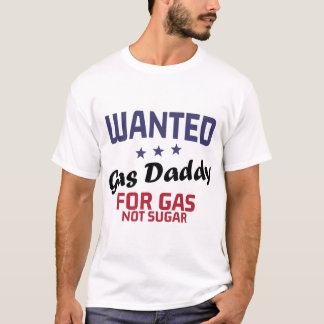 Camiseta Engraçado Pai de gás com preço do gás