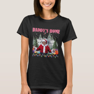 Camiseta Engraçado Pai Trump Pink 2024 Toma a América Ba