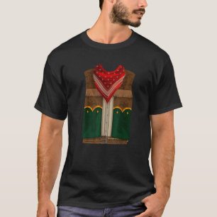 Camiseta Engraçado País Ocidental Texas Cowboy Costume Cowb